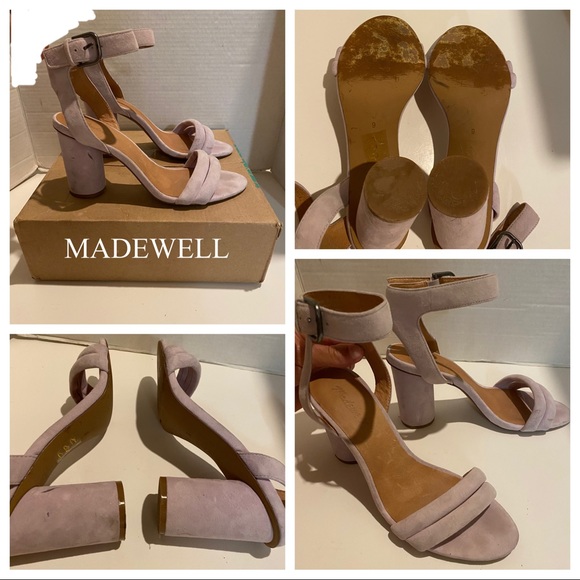 Madewell Rosalie High Heel Sandal Sz 9 - Picture 3 of 10